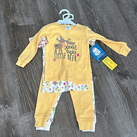NWT Gerber Snug Fit Cotton Pajamas, 4-Piece Set - Picture 2 of 4